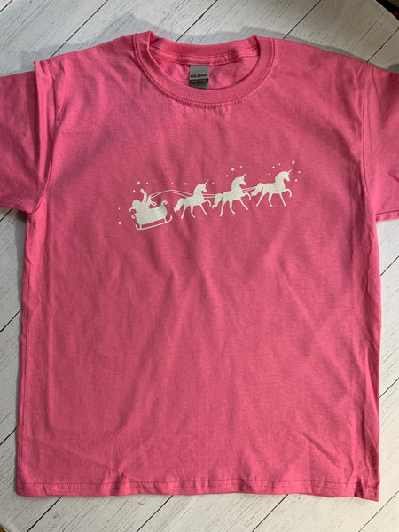 Unicorn or Dinosaur Sleigh Shirt