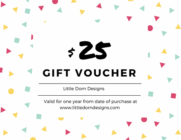 Little Dorn Designs Gift Certificate!