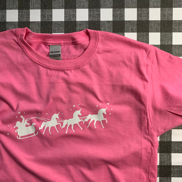 Unicorn or Dinosaur Sleigh Shirt