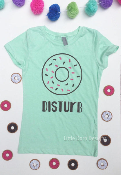 “Donut disturb” Kids Graphic shirt