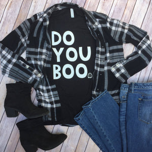 “Do You Boo” Adult Halloween Shirt