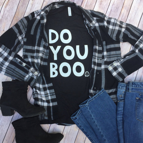 “Do You Boo” Adult Halloween Shirt