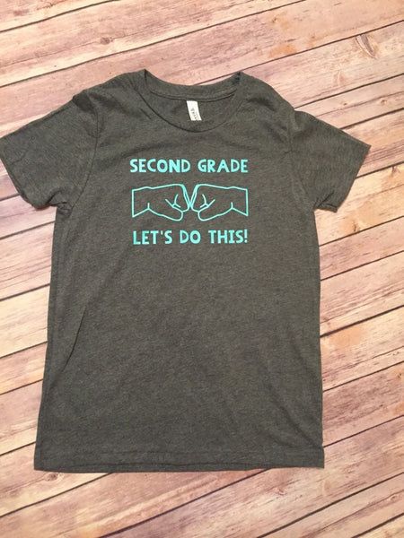 Second Grade Let's Do This Teacher shirt
