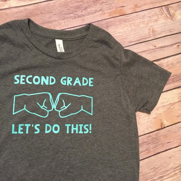 Second Grade Let's Do This Teacher shirt